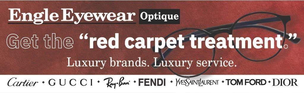 Engle Eyewear billboard designed and placed by Ryan Leckey Media