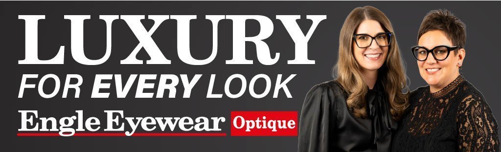 Engle Eyewear billboard designed and placed by Ryan Leckey Media