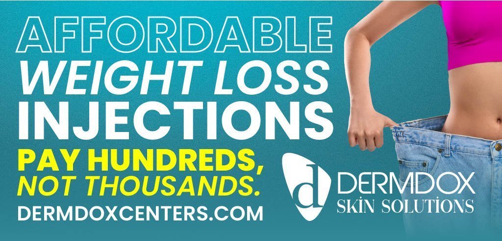 Dermdox Skin Solutions billboard designed and placed by Ryan Leckey Media