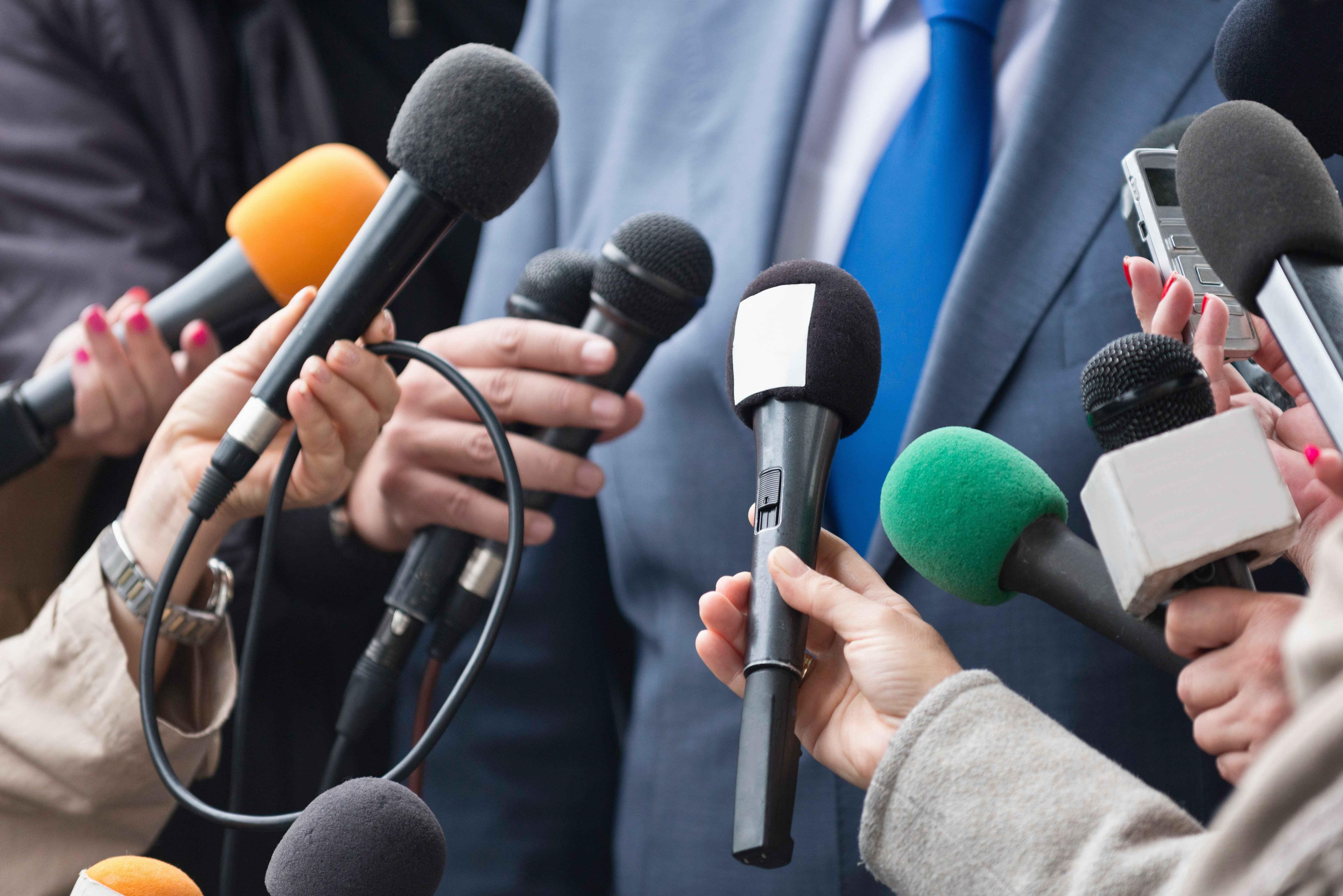Media training session