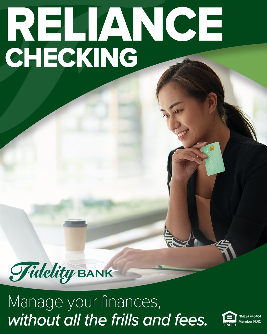 Fidelity Bank Reliance Checking post