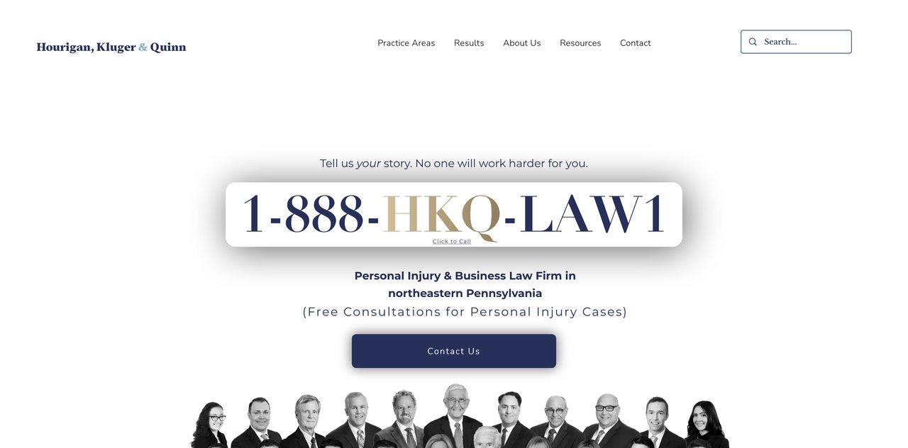 Work for Hourigan, Kluger & Quinn by Ryan Leckey Media