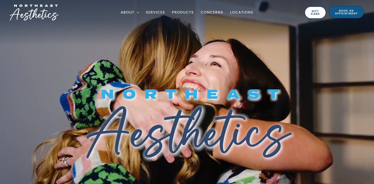 Northeast Aesthetics website